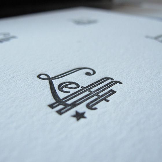 Letterpressed Thank You Cards