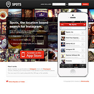 Spots - location based search for Instagram